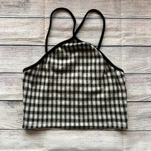 ▪️Cropped Gingham Tank▪️